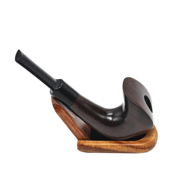 Hand Made Wooden Pipe - Lovers 420