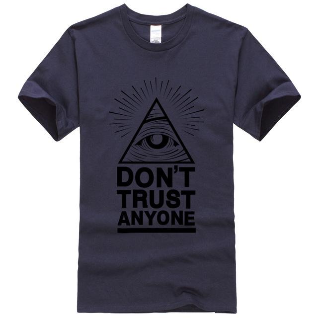 T-shirts Dont Trust Anyone Illuminati - Lovers 420