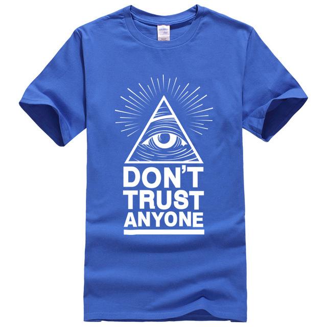 T-shirts Dont Trust Anyone Illuminati - Lovers 420