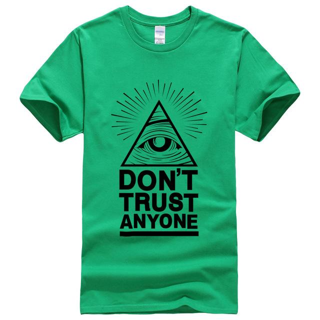 T-shirts Dont Trust Anyone Illuminati - Lovers 420