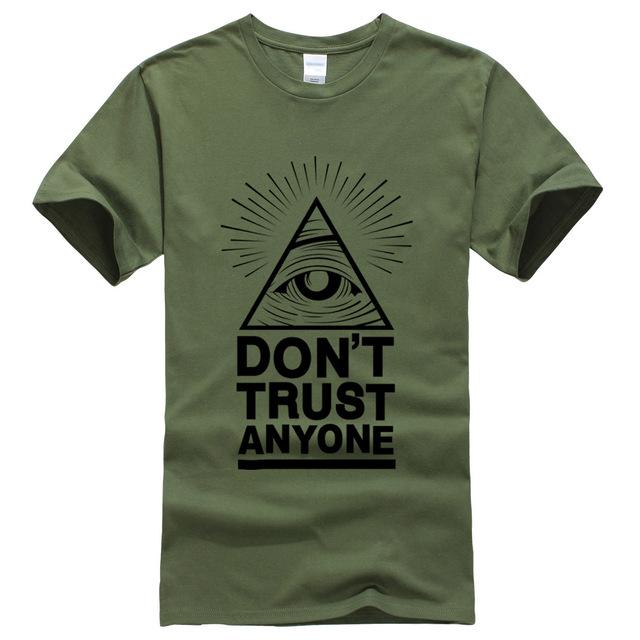 T-shirts Dont Trust Anyone Illuminati - Lovers 420