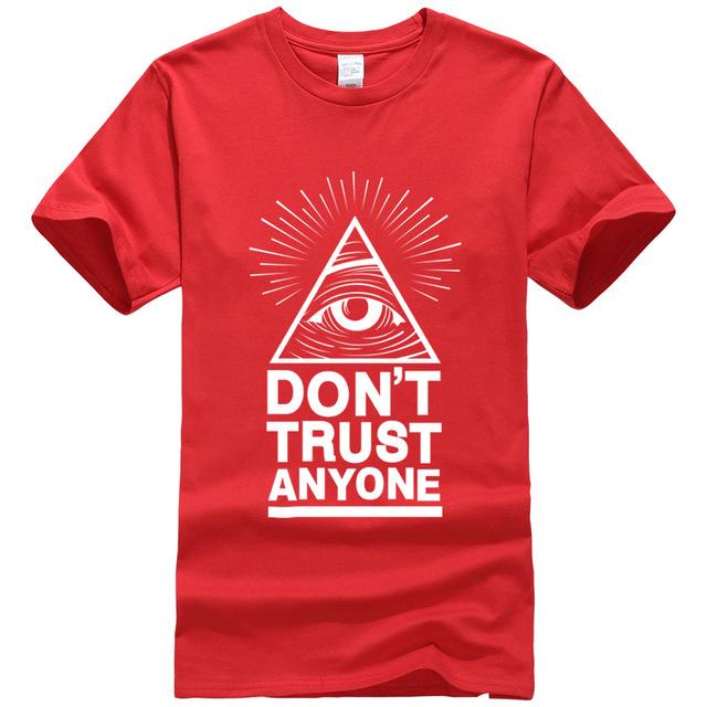 T-shirts Dont Trust Anyone Illuminati - Lovers 420