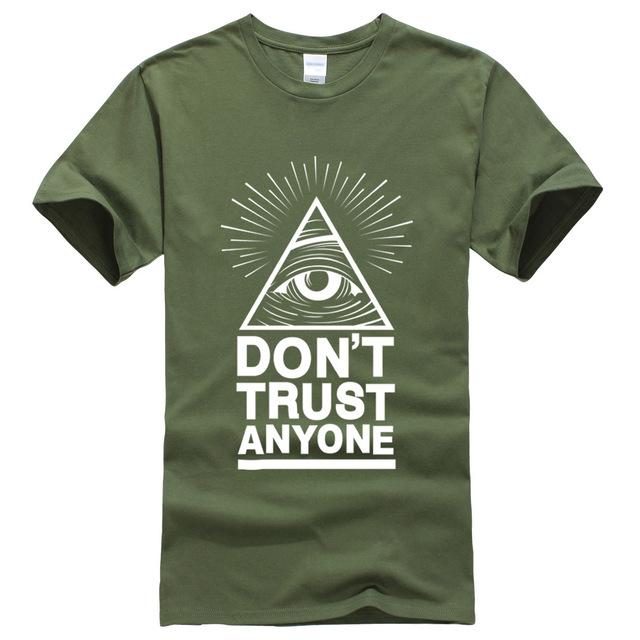 T-shirts Dont Trust Anyone Illuminati - Lovers 420