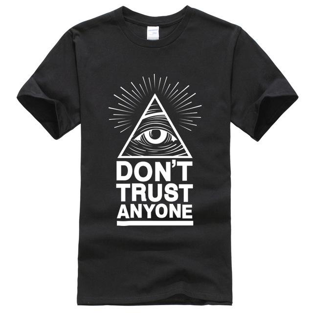 T-shirts Dont Trust Anyone Illuminati - Lovers 420