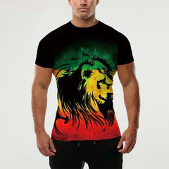 Rasta Lion T-Shirt - Lovers 420