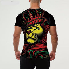 Rasta Lion T-Shirt - Lovers 420