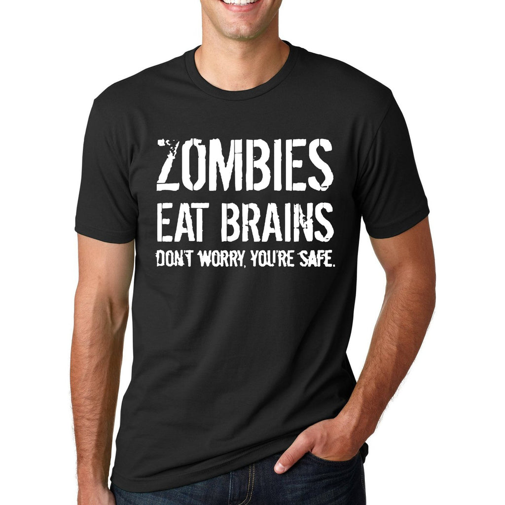 Zombies Eat Brains T-Shirt - Lovers 420