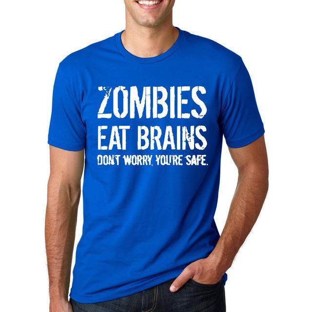 Zombies Eat Brains T-Shirt - Lovers 420