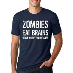 Zombies Eat Brains T-Shirt - Lovers 420