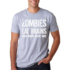 Zombies Eat Brains T-Shirt - Lovers 420