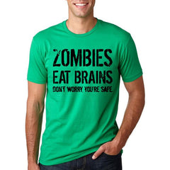 Zombies Eat Brains T-Shirt - Lovers 420