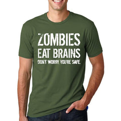 Zombies Eat Brains T-Shirt - Lovers 420
