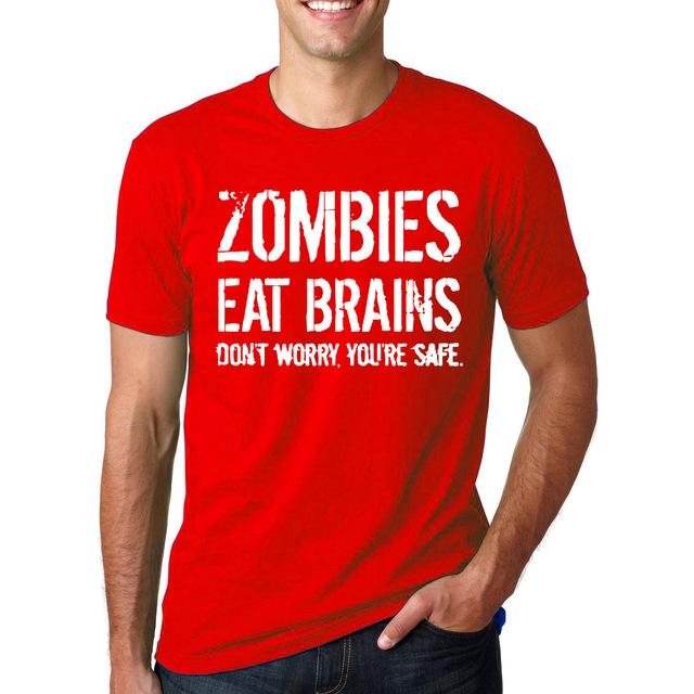 Zombies Eat Brains T-Shirt - Lovers 420