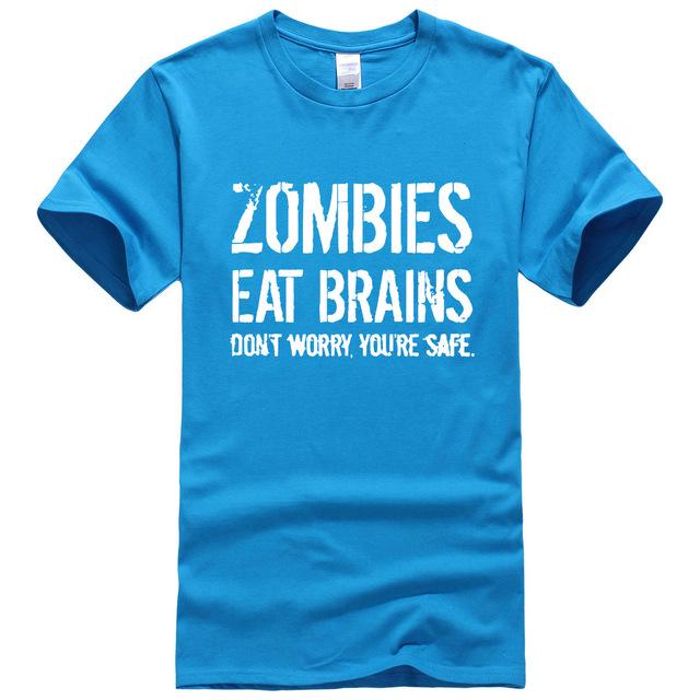 Zombies Eat Brains T-Shirt - Lovers 420
