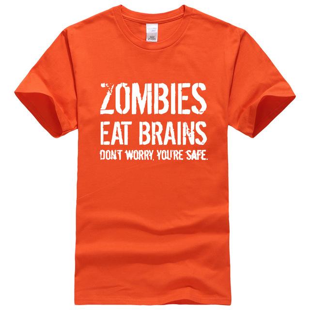 Zombies Eat Brains T-Shirt - Lovers 420