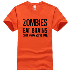 Zombies Eat Brains T-Shirt - Lovers 420